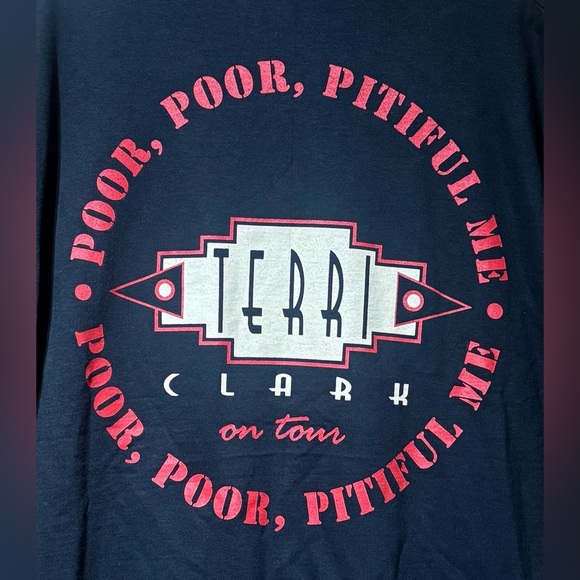 Vintage 1996 Terri Clark Tour Country Music Single Stitch T-Shirt XL EUC - Picture 9 of 9